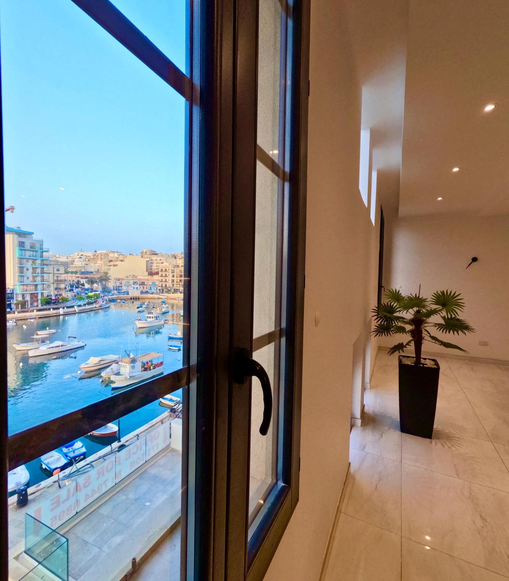 Modern Apartment In St Julian'S Malta, With Breathtaking Views Of Spinola Bay San Julián Exterior foto
